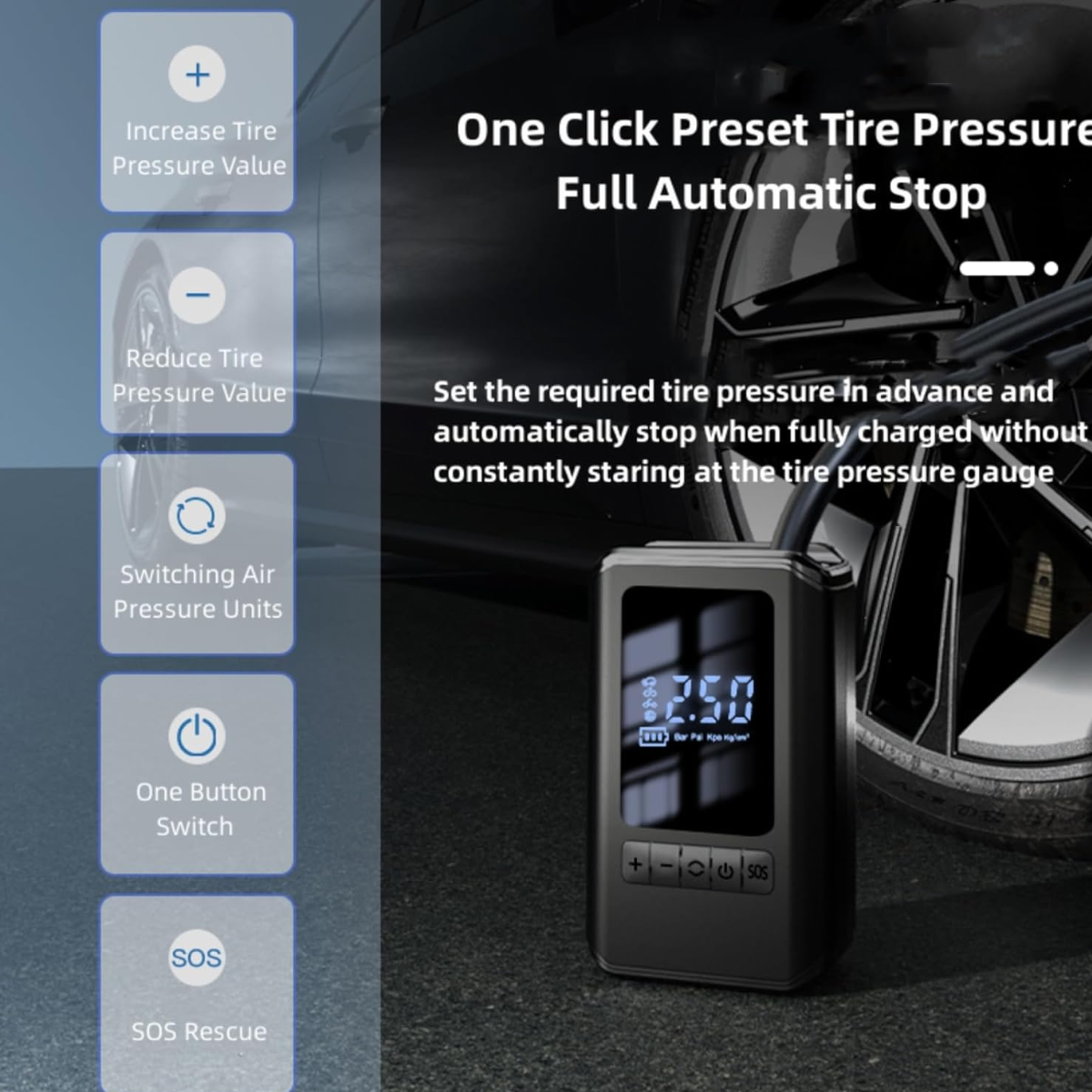 Miniatura 3 de Inflador digital multifuncional pd-42